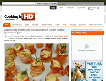 Tablet Screenshot of cookinginhd.com